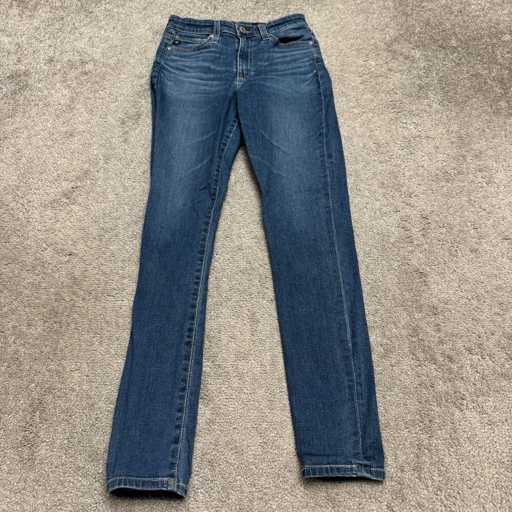 AG Adriano Goldschmied The Mila Ankle Super High Rise Skinny Jeans Womens 26R